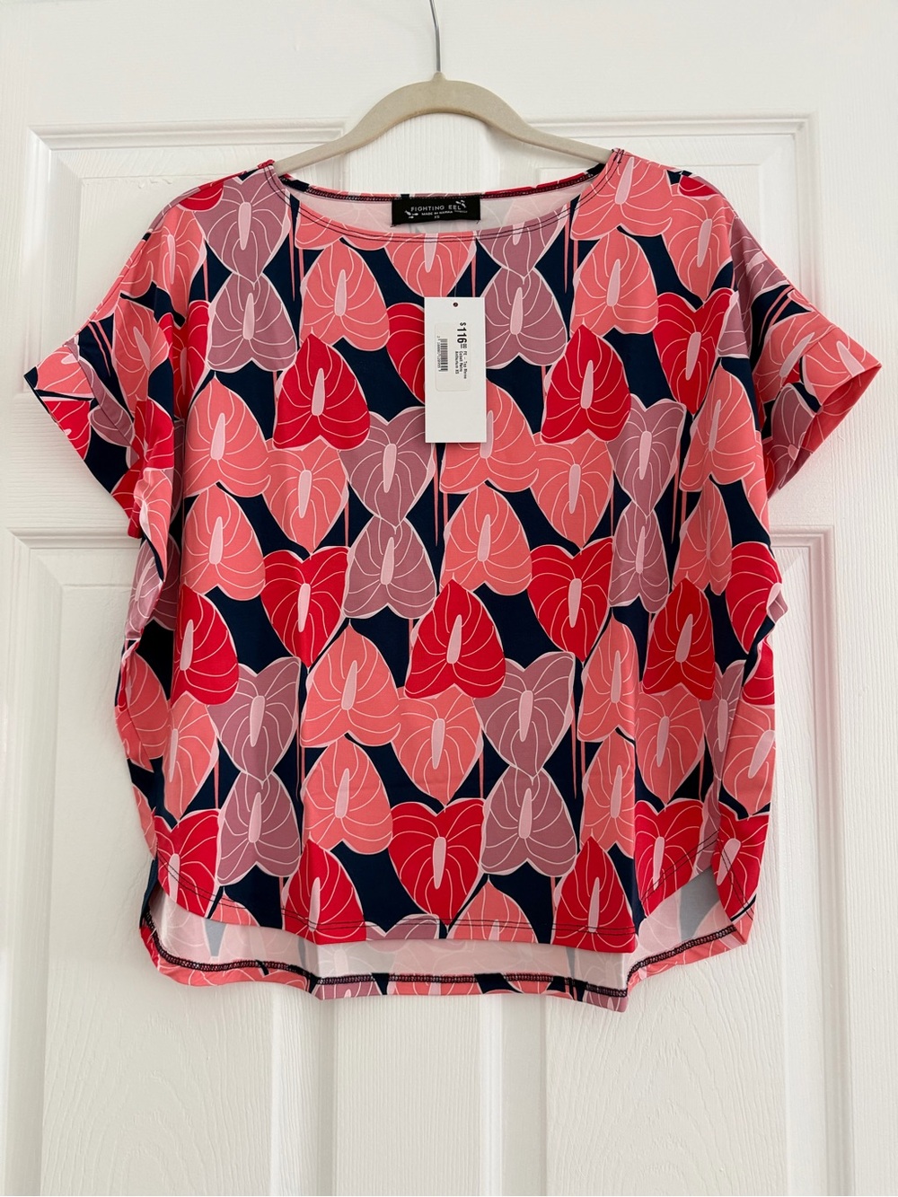 Top Momo - Cobalt Retro Anthurium